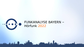 Cover Image for the 2022 Funkanalyse Bayern Hörfunk Survey