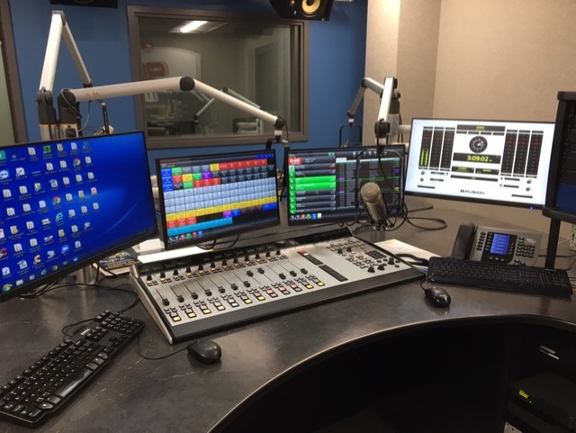 New radio studio at WSBT