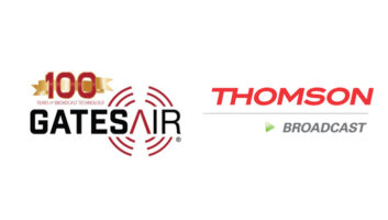 Logos of GatesAir and Thomson Broadcast