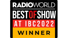 Radio World Best of Show at IBC 2022 winner logo