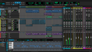 User screen of Pro Tools Intro digital audio workstation