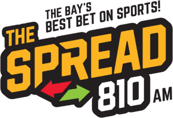 Logo for the new format on KGO, "The Spread 810 AM"