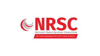 Logo of the National Radio Systems Committee with red text on a white background