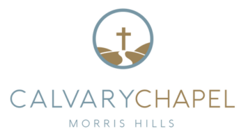 Logo of Calvary Chapel Morris Hills church, with a cross in a circle