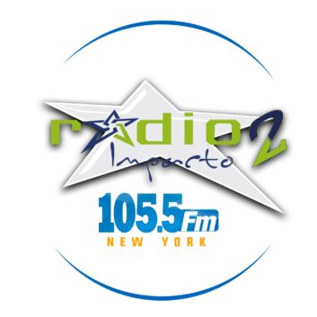 Logo of alleged pirate radio broadcaster Radio Impacto 2