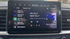 The DTS AutoStage displays in a 2024 Hyundai Venue.