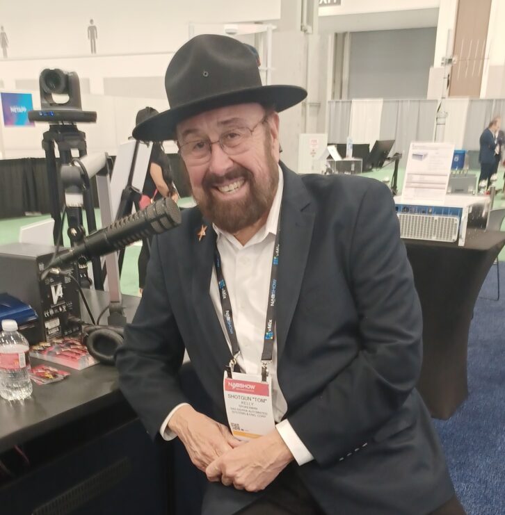 Shotgun Tom Kelly at NAB Show 2024