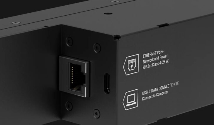 The Elgato Stream Deck Studio is PoE+ compatible.