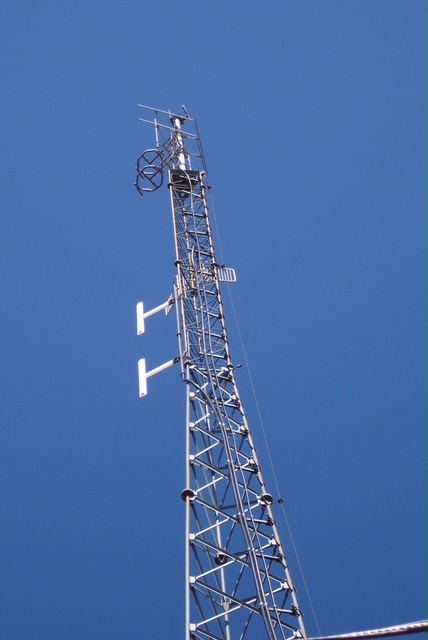 WLJS' antenna is atop Chimney Peak.