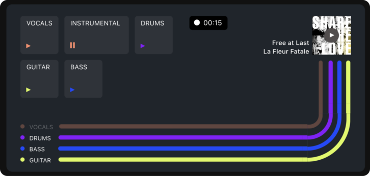 AudioShake Stem Separation Demo