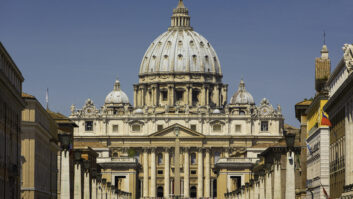The Vatican featuring St. Peter's Basilica, Rome, Italy