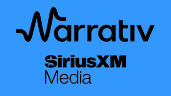 SiriusXM Media is teaming up with Narrativ