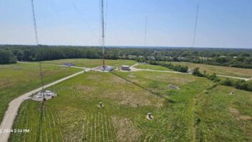 The Joliet site, as seen from WCPT tower five.