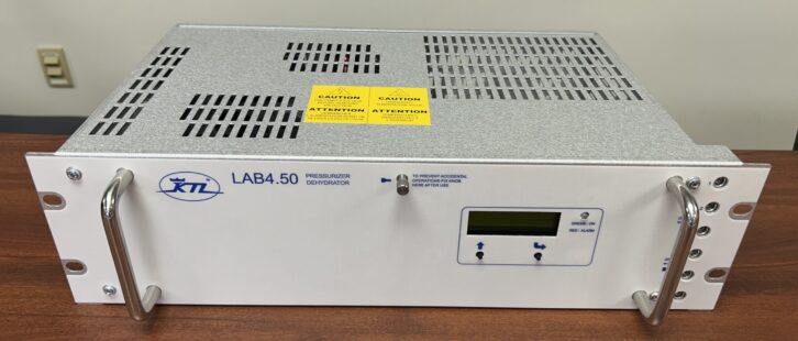 The front panel of the LAB4.50 Dehydrator.
