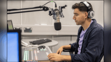 AEQ Capitol IP 12 console at City of Glasgow College