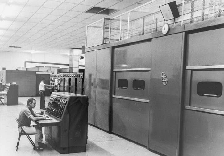 Fig. 1: The original 500 kW Continental transmitter.
