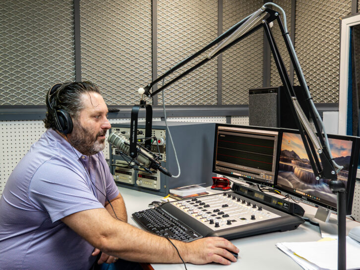 Fig. 4: Station Manager Jason Helmholdt