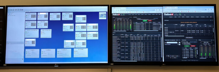 Tieline’s Cloud Codec Controller software and HTML5 Toolbox Web-GUI used to monitor and manage connections