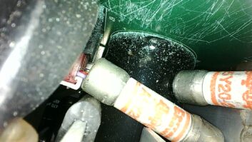 The borescope led Todd right to the “missing” fuses so his claw grabber could retrieve them.