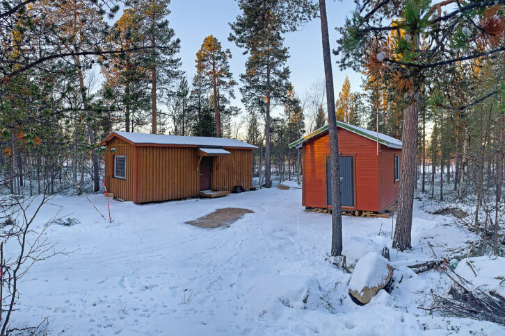 In Lapland, Finland, the Aihkiniemi DX base in November 2020. Credit: Mika Mäkelainen
