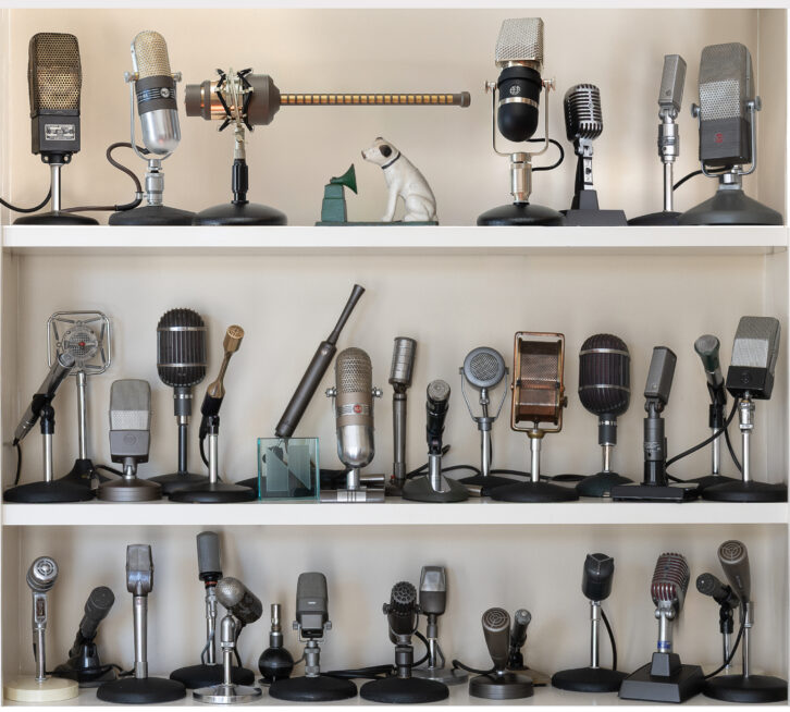 Pete's microphone collection