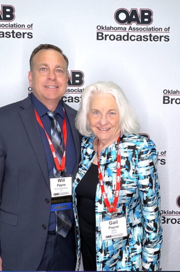 Will Payne and his mother, Gail