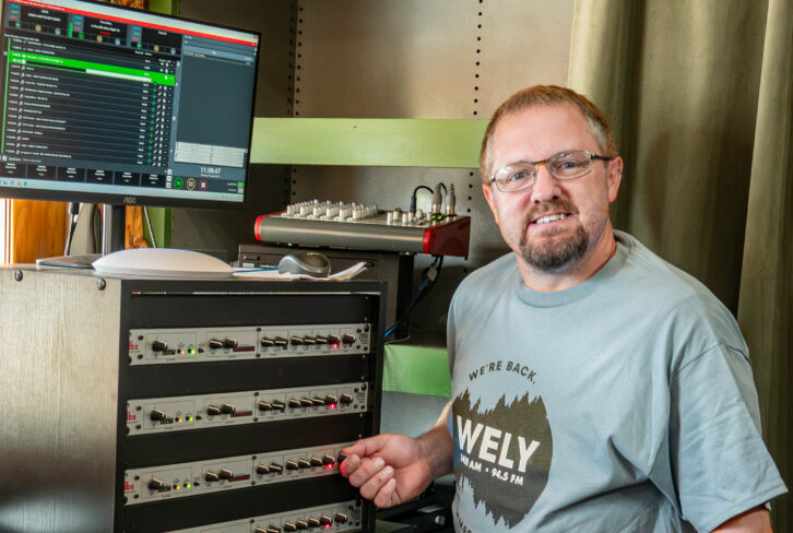 Fig. 4: Engineer Erick Burnstad.