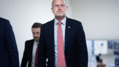 Federal Communications Commission Chairman Brendan Carr is seen in the U.S. Capitol on Dec. 2. Credit: Tom Williams/CQ-Roll Call, Inc via Getty Images