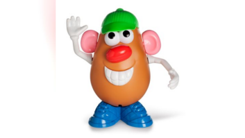This fellow could help you remove that broken floodlight bulb. Potato Head is a trademark of Hasbro Inc. Credit: skodonnell/Getty Images
