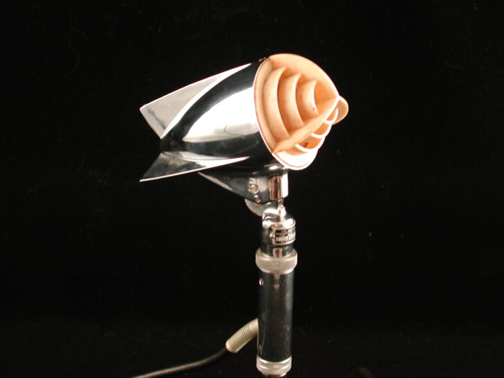 The Astatic 600 Conneaut “Rocket Ship” Microphone. The company started out in Youngstown, Ohio in the 1960s and later moving to Conneaut, Ohio. It was founded by two amateur radio operators.