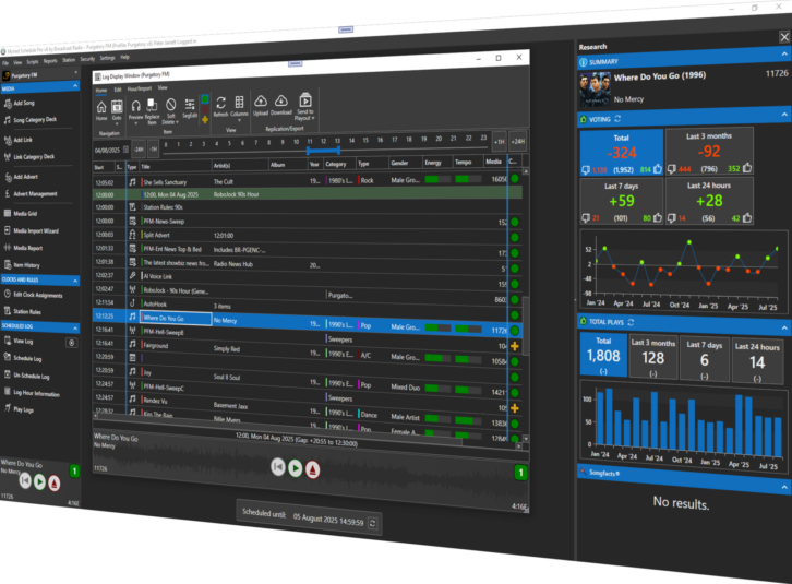 Myriad Schedule Pro is the updated scheduling suite from Broadcast Radio.