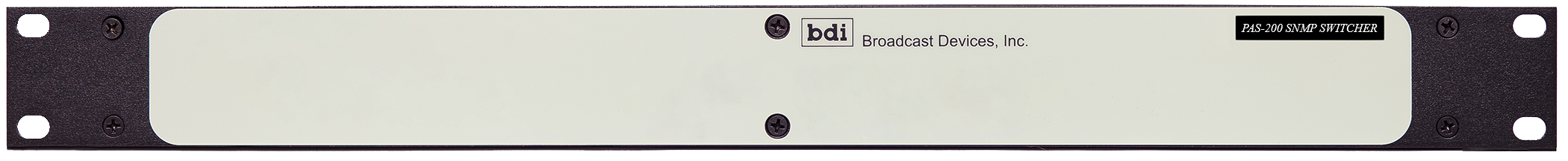 PAS 208 Passive Audio Switcher Front Panel