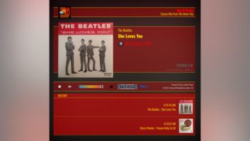 Typical browser HLS player with advanced metadata