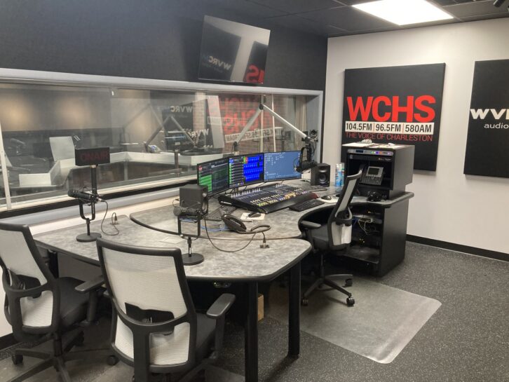 WVRC Media's 580 WCHS(AM) is also heard on FM translators at 96.5 and 104.5.