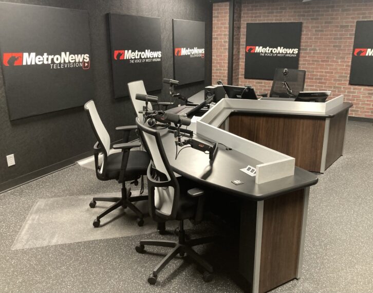 The statewide satellite MetroNews network provides news, sports and talk programming to 61 affiliates, alongside a newly renovated TV/video studio for Metro News TV.