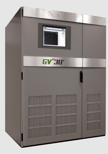 A product photo of a Nautel GV2-30ND transmitter