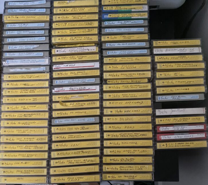 Some of the Ham Radio and More cassette tapes digitized