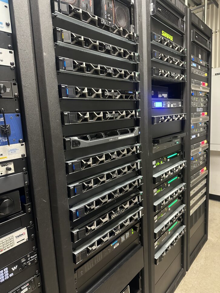 Rack rooms have become server rooms in modern broadcast facilities.