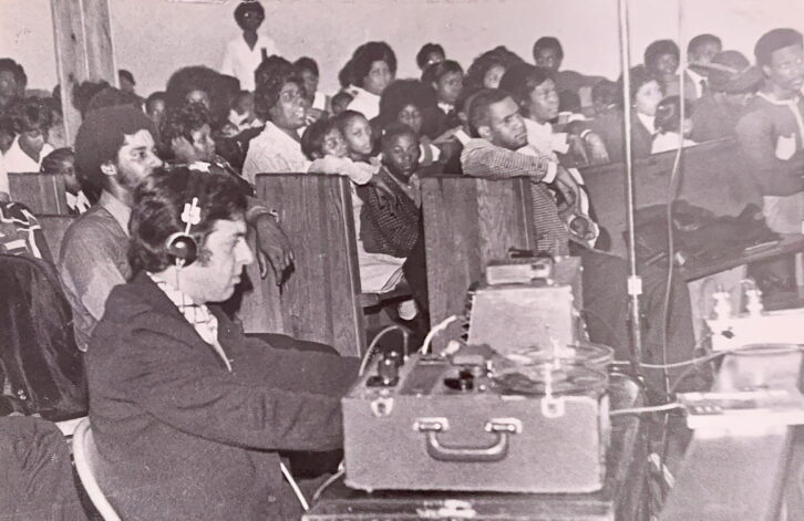 The Greater Hood Memorial AME Zion Church, December 1974 – Bro. Richard “Dick” Ross, Gospel Technician, WADO radio 