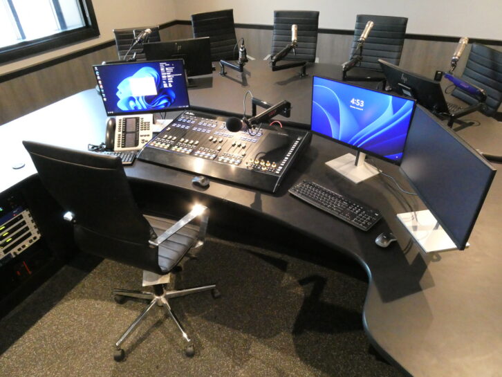 Network Indiana Talk StudioCredit: Photos by Mark Borchert