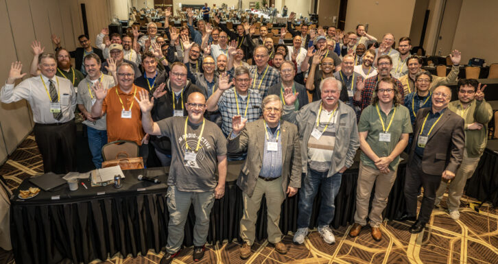 Attendees at last year’s PREC posed for our camera.credit:
Photo by Jim Peck
