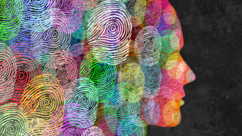 Human Identity Abstract and social Diversity or privacy concept and personal private data symbol as diverse finger prints or fingerprint icons and census population.