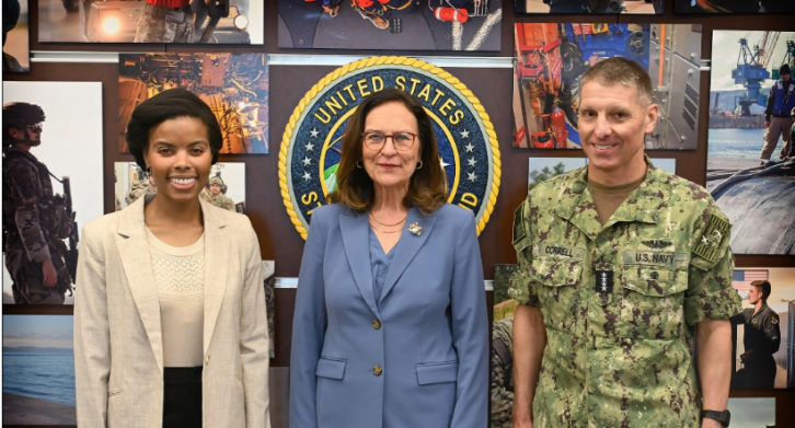 FCC Commissioner Olivia Trusty Tours Neb