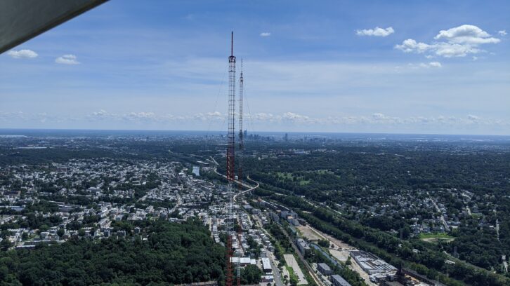 In Philadelphia, Broadcasting Begins in 
