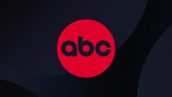 ABC logo in red circle on black