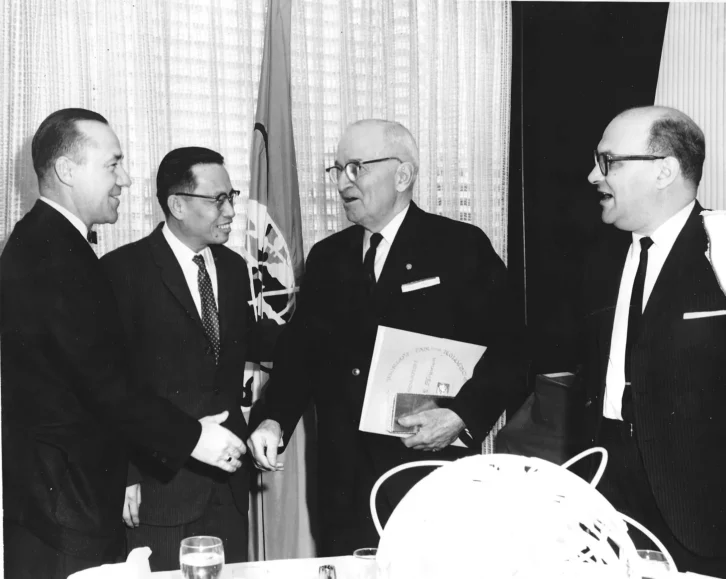 Henry with President Truman