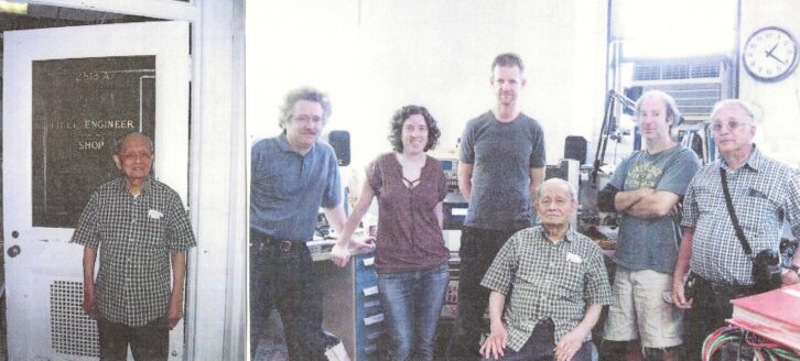 Henry’s return visit to the WNYC studios in 2007. Credit: Damon Wei