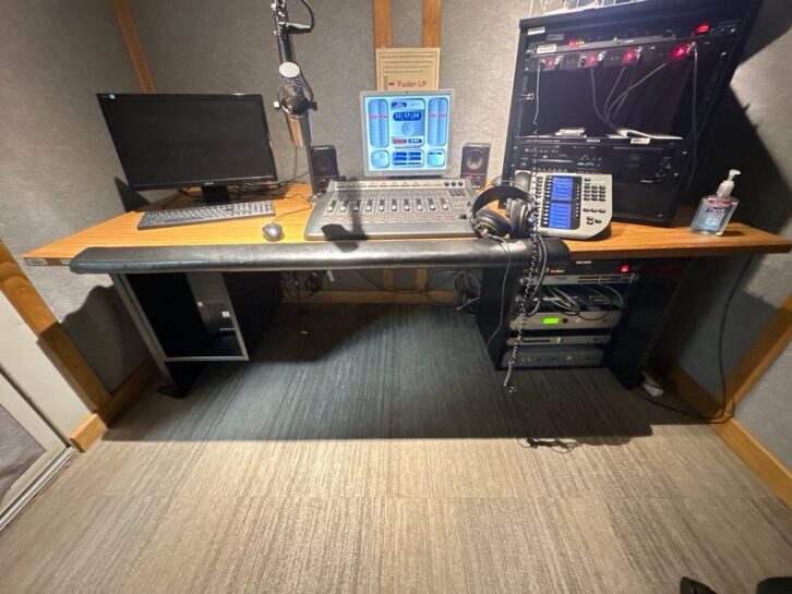 A broadcasting station up for auction.