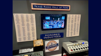Texas Radio Hall of Fame at the Texas Broadcasting Museum