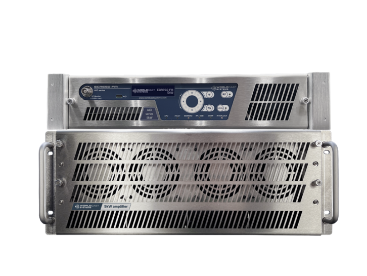 WorldCast FM AiO 5 kW transmitters